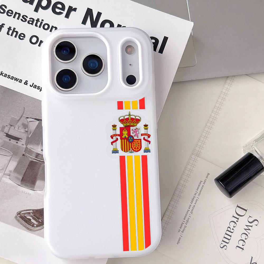 Apple Iphone 15 Pro Max - Spanien LOGO Espana Rot-Gelbe Linie Handyhülle