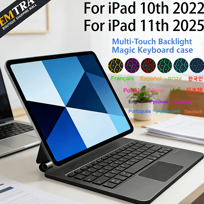 Tablet Keyboard Case - Bluetooth Magic Keyboard Hülle für iPad