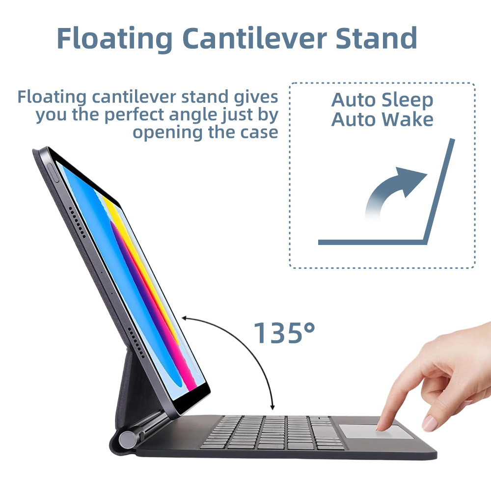 2026 Magic Keyboard mit Blueto – Tablet Keyboard Case Bewertung und Preis