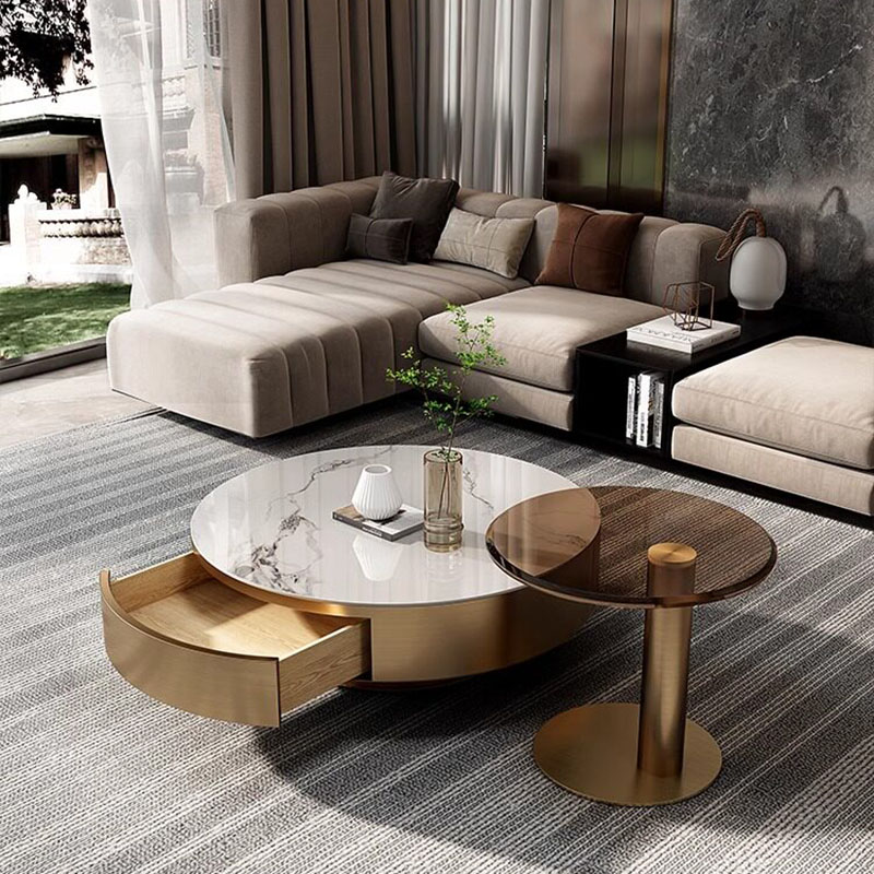 Runder, transparenter Couchtis – Unique Table Accessories Bewertung und Preis