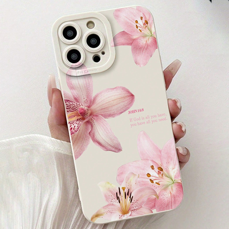 Blaue Blumenmuster Silikonhüll – Samsung Galaxy A55 Bewertung und Preis