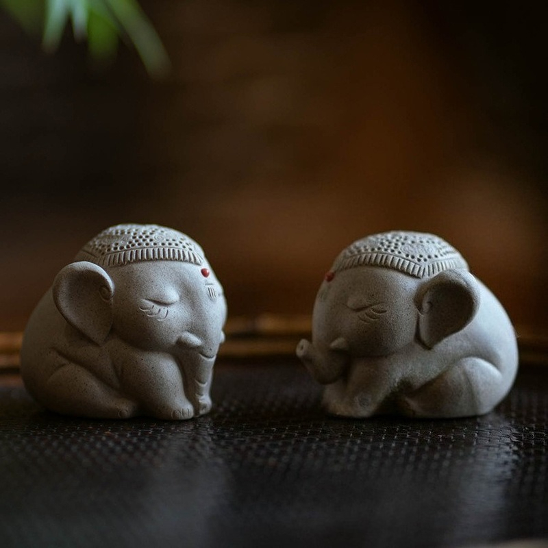 1 Stück Lila Ton-Figur: Friede – Unique Table Accessories Bewertung und Preis