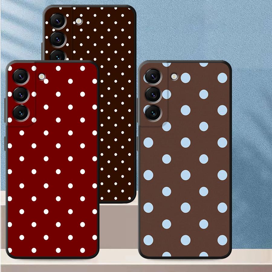 Retro Polka Dots Hülle für Sam – Samsung Galaxy A55 Bewertung und Preis