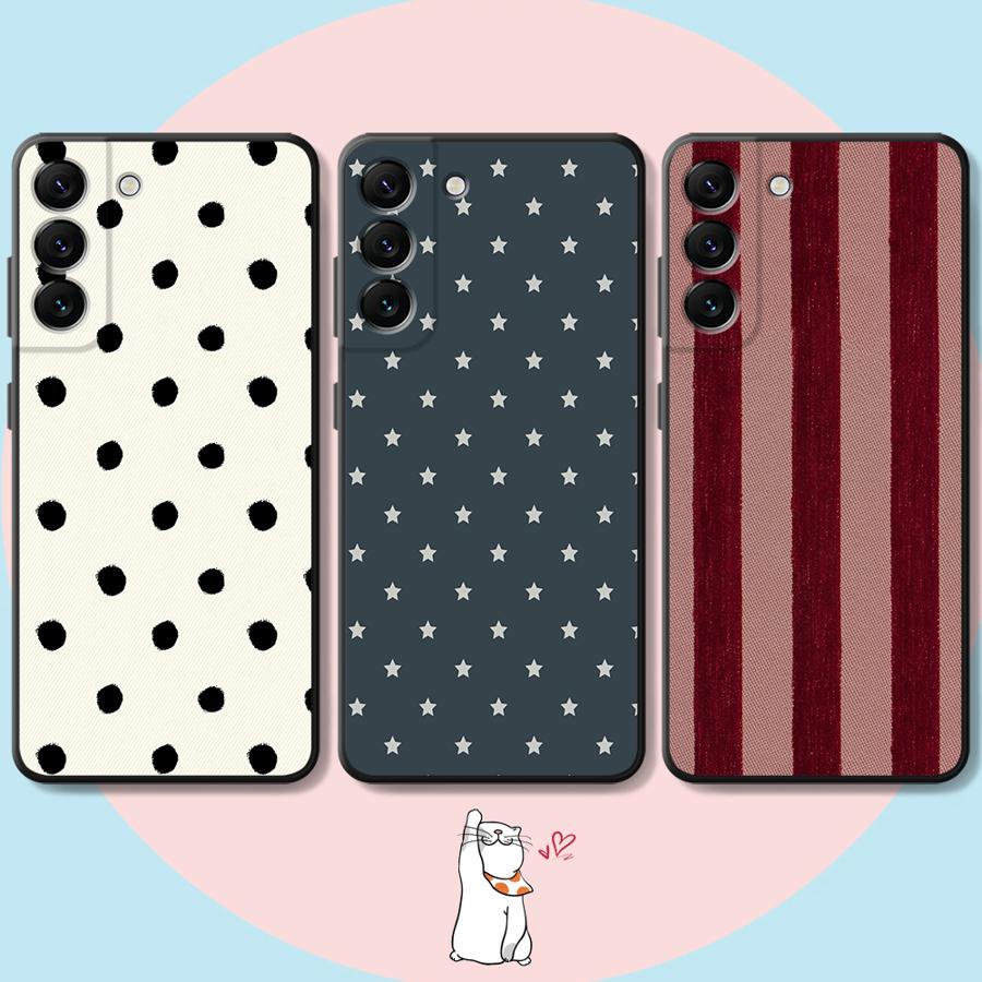 Retro Polka Dots Hülle für Sam – Samsung Galaxy A55 Bewertung und Preis