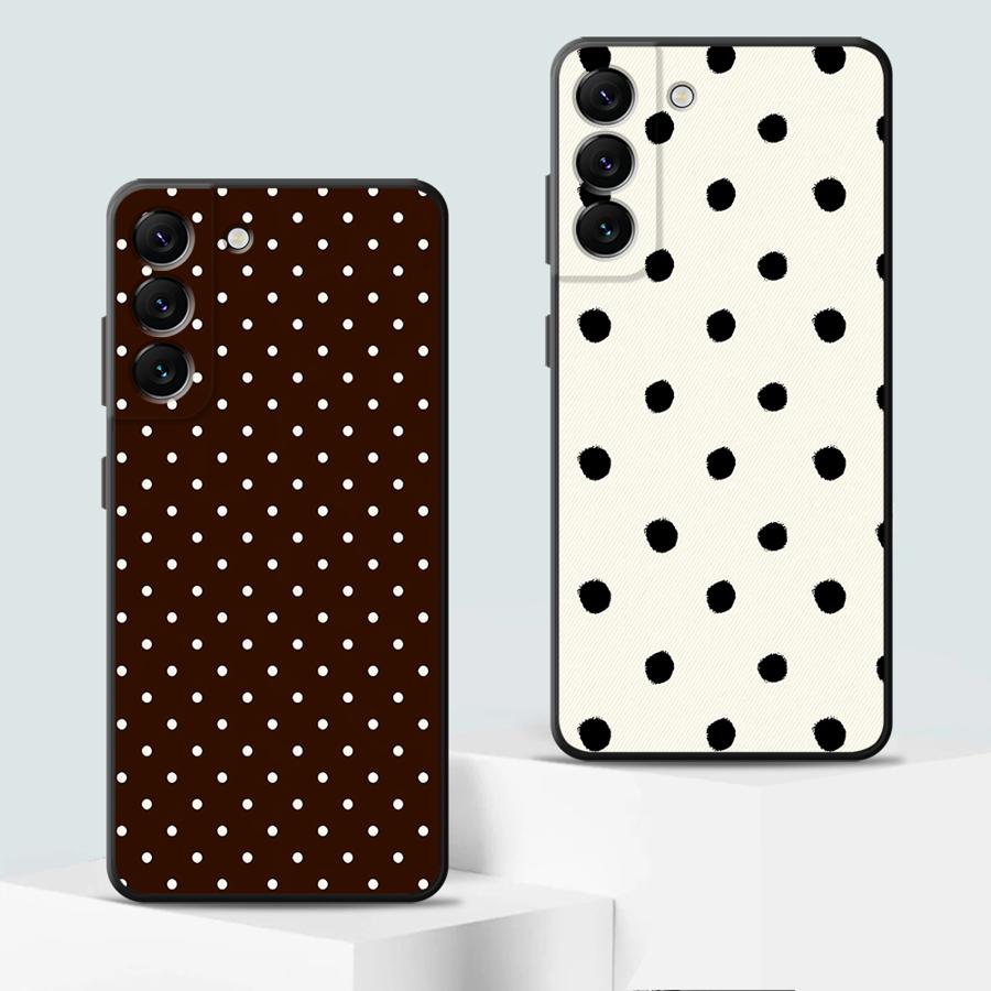 Retro Polka Dots Hülle für Sam – Samsung Galaxy A55 Bewertung und Preis