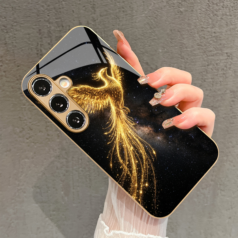 2D Phoenix-Muster Fließendes L – Samsung Galaxy A55 Bewertung und Preis