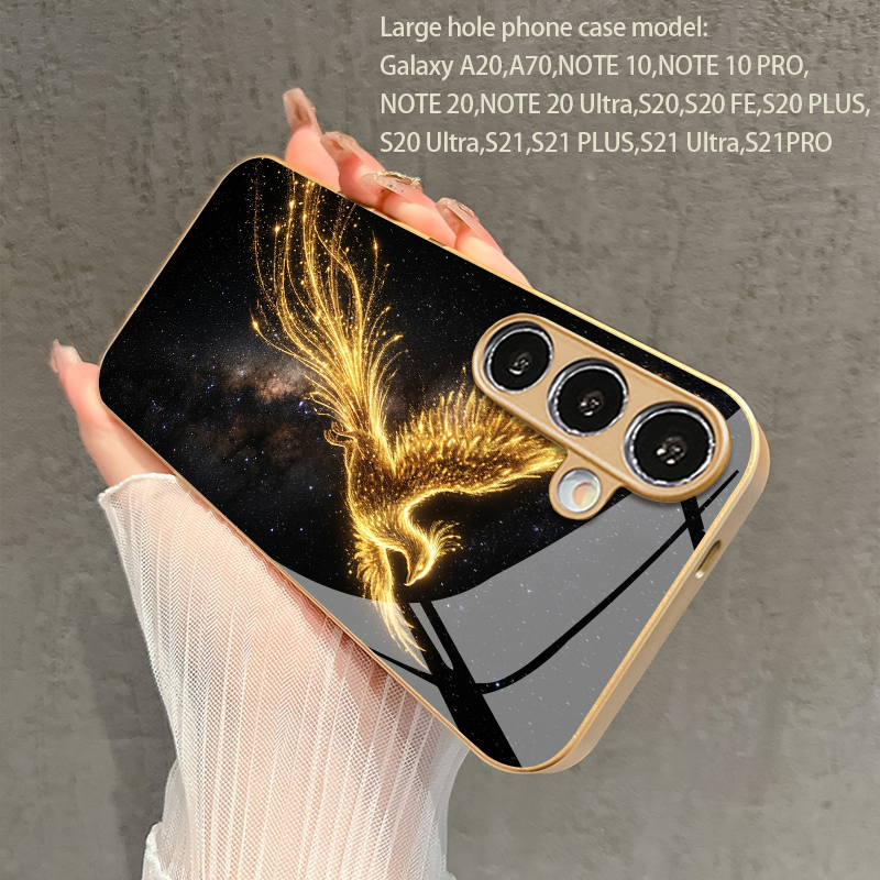 2D Phoenix-Muster Fließendes L – Samsung Galaxy A55 Bewertung und Preis