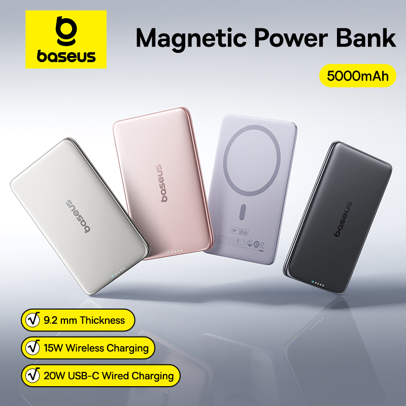 Baseus 5000 mAh magnetische Po – Accessories For Android Tablet Bewertung und Preis
