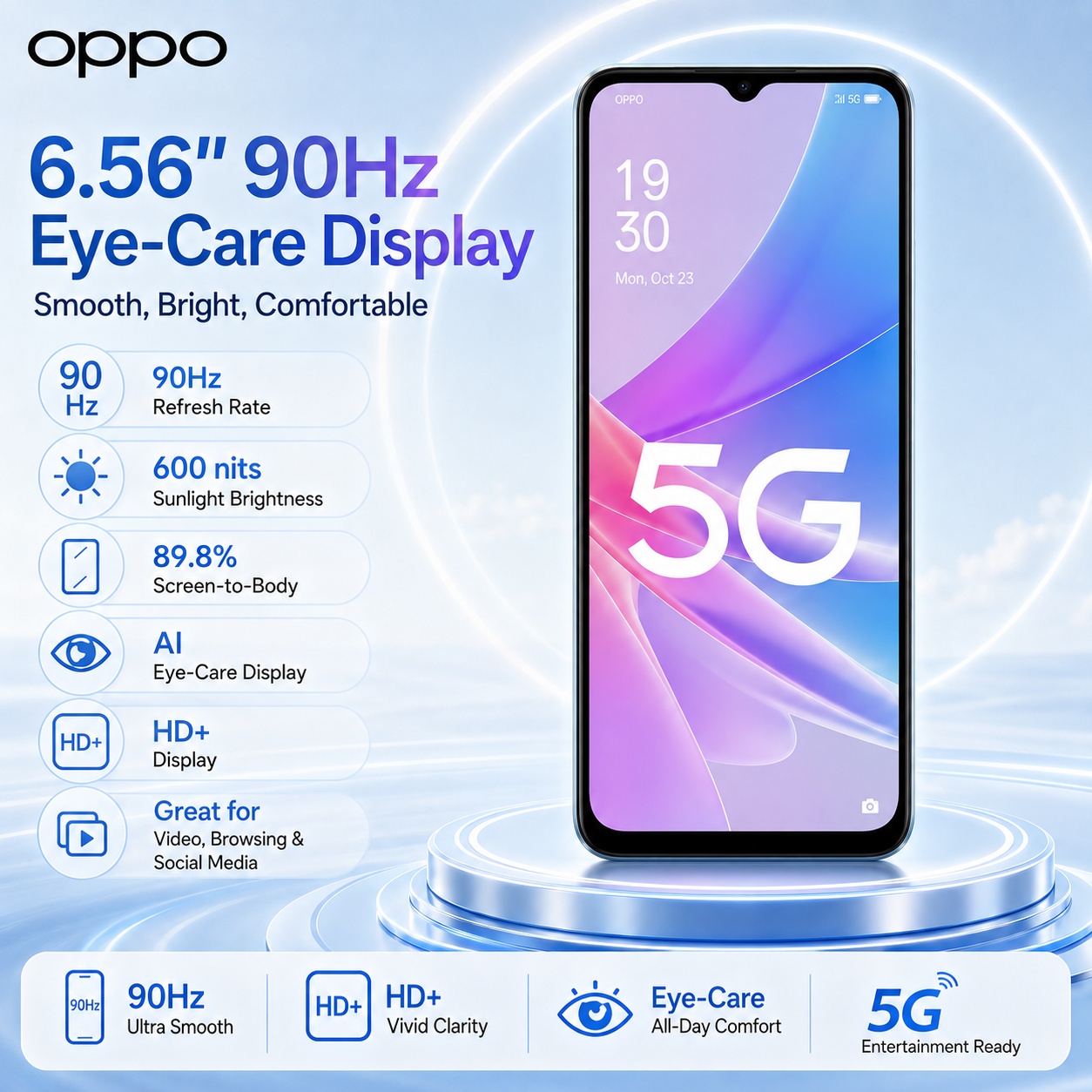 2026 neues OPPO A78 5G 8GB+256 – Oppo A78 Bewertung und Preis